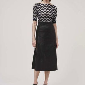 Rachel Comey Content Skirt in Black viscose Size 4